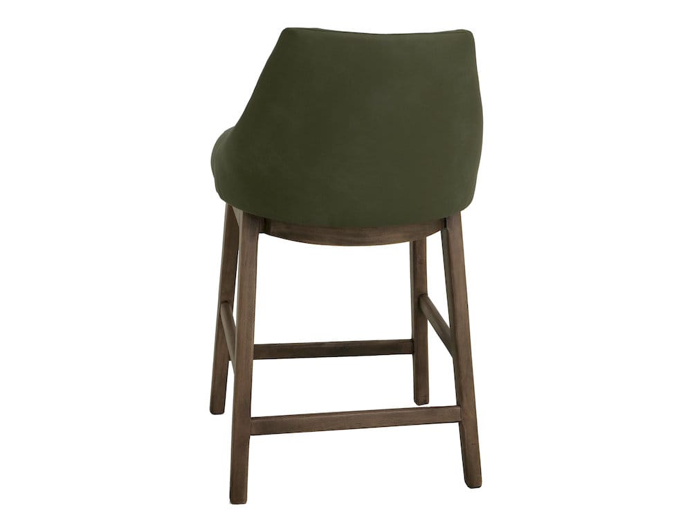 IFD  - Mezquite  - Wooden Frame, Barstool 30"  - Brown/Green  - IUP662-BST30-232 view 4