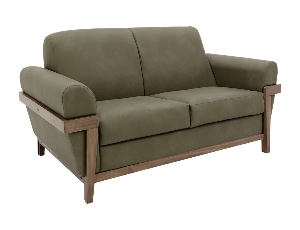 IFD  - Mezquite  - Wooden Frame & Base, Loveseat  - Green  - IUP662-LOV-232 view 1