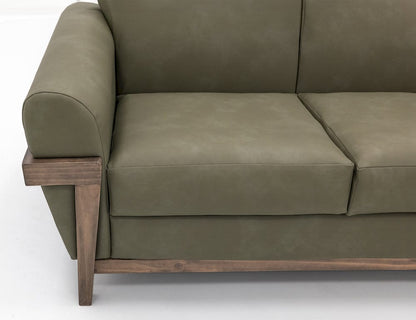 IFD  - Mezquite  - Wooden Frame & Base, Loveseat  - Green  - IUP662-LOV-232 view 4