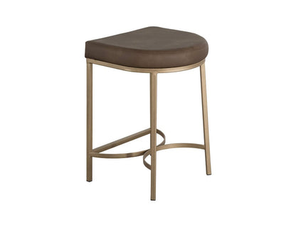 IFD  - Mezquite  - Wooden Frame & Metal Base, 24" Stool  - Brown  - IUP662-STL24-231 view 2