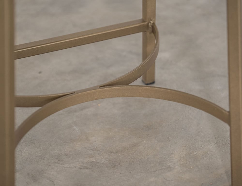 IFD  - Mezquite  - Wooden Frame & Metal Base, 24" Stool  - Brown  - IUP662-STL24-231 view 4