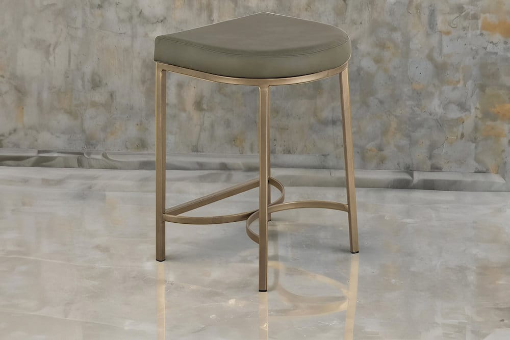 IFD  - Mezquite  - Wooden Frame & Metal Base, 24" Stool  - Green  - IUP662-STL24-232 view 3