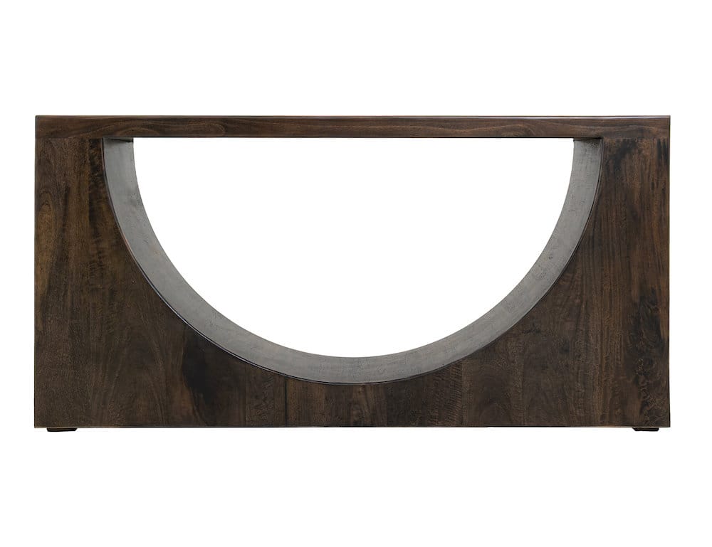 IFD  - Mezquite  - Wooden Sofa Table  - Black  - IFD6631SFT view 1