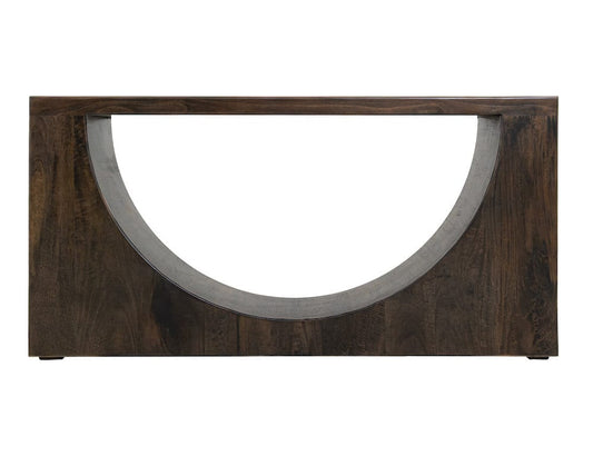 IFD  - Mezquite  - Wooden Sofa Table  - Black  - IFD6631SFT view 1