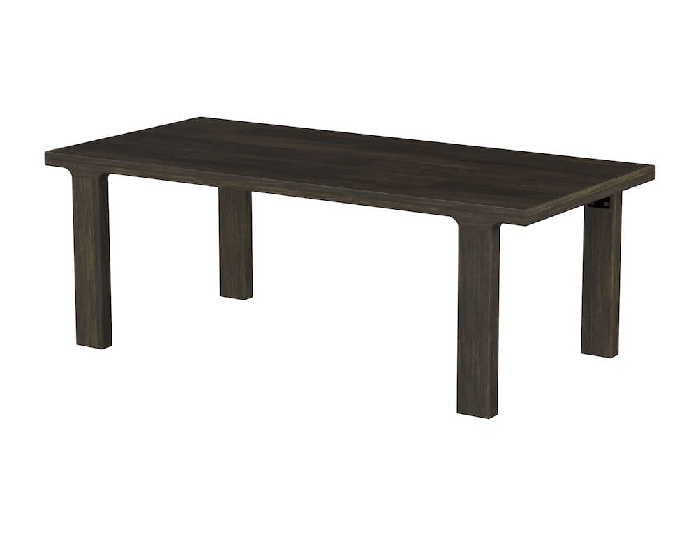 IFD  - Mezquite  - Wooden Table  - Black  - IFD6632TBL view 1