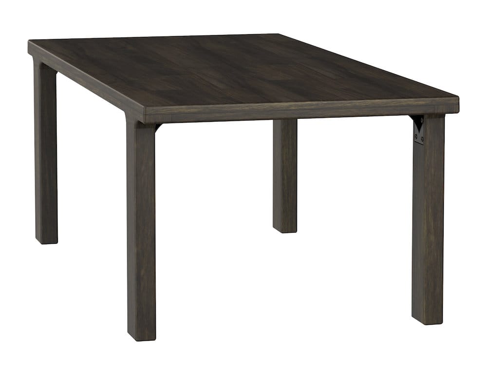 IFD  - Mezquite  - Wooden Table  - Black  - IFD6632TBL view 3