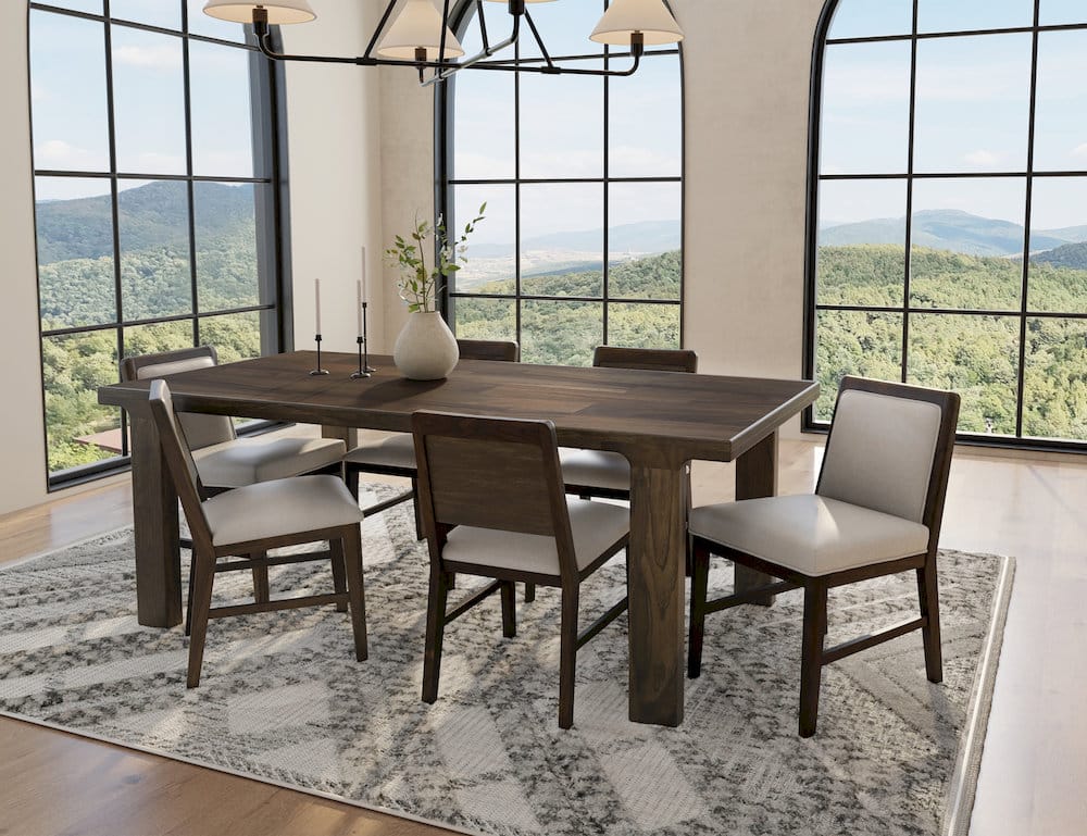IFD  - Mezquite  - Wooden Table  - Black  - IFD6632TBL view 5