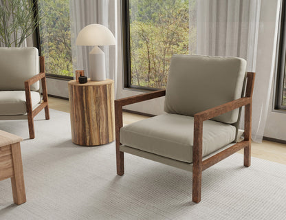 IFD - Milan - Wooden Frame, Armchair - IUP401-ACH-151 view 2