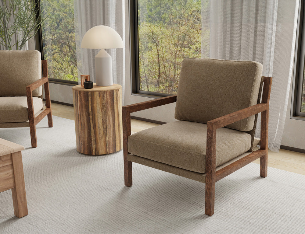 IFD - Milan - Wooden Frame, Armchair - IUP401-ACH-152 view 2