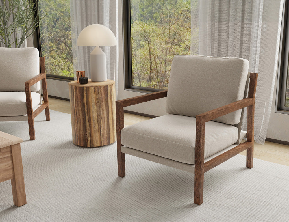 IFD - Milan - Wooden Frame, Armchair - IUP401-ACH-161 view 2