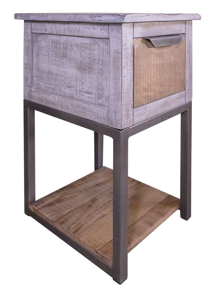 IFD - Mita 1 Drawer, Chair Side Table - IFD2411CST veiw 1