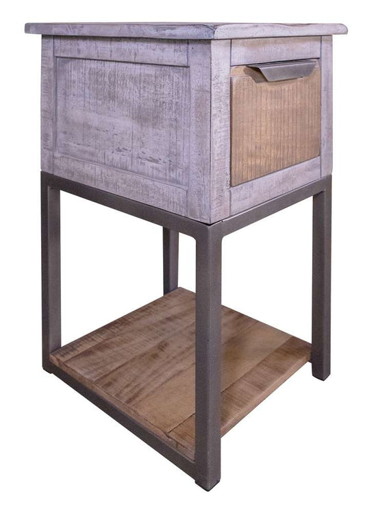 IFD - Mita 1 Drawer, Chair Side Table - IFD2411CST veiw 1