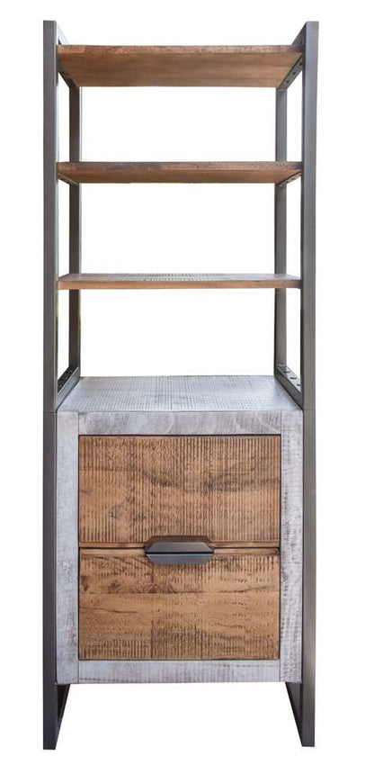 IFD - Mita 2 Drawers & 3 Shelves, Bookcase - IFD2411BKS veiw 5