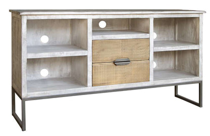 IFD - Mita 5 Shelves & 2 Drawers, TV Stand - IFD2411STN veiw 1