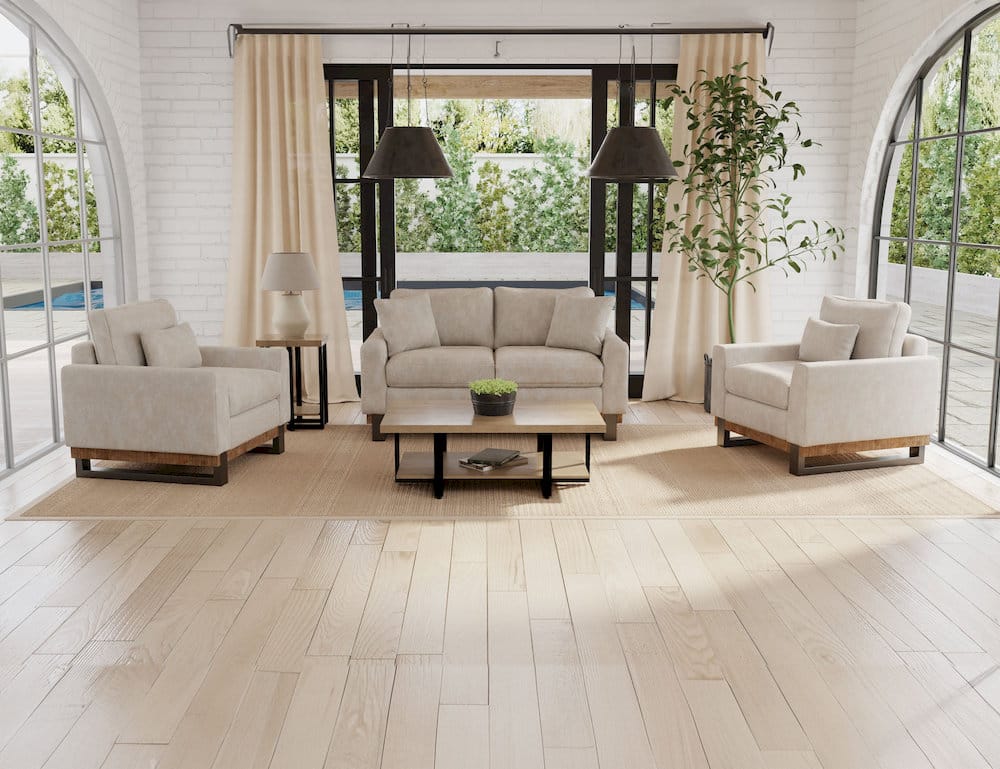 IFD  - Mita  - Metal & Wood Base, Armchair  - Gray  - IUP241-ACH-210 view 3