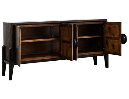 IFD - Moka - 4 Door Console in Brown - IFD1181CNS view 4