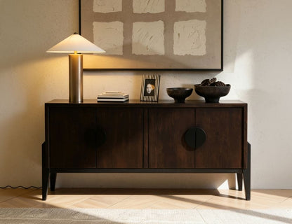 IFD - Moka - 4 Door Console in Brown - IFD1181CNS view 5