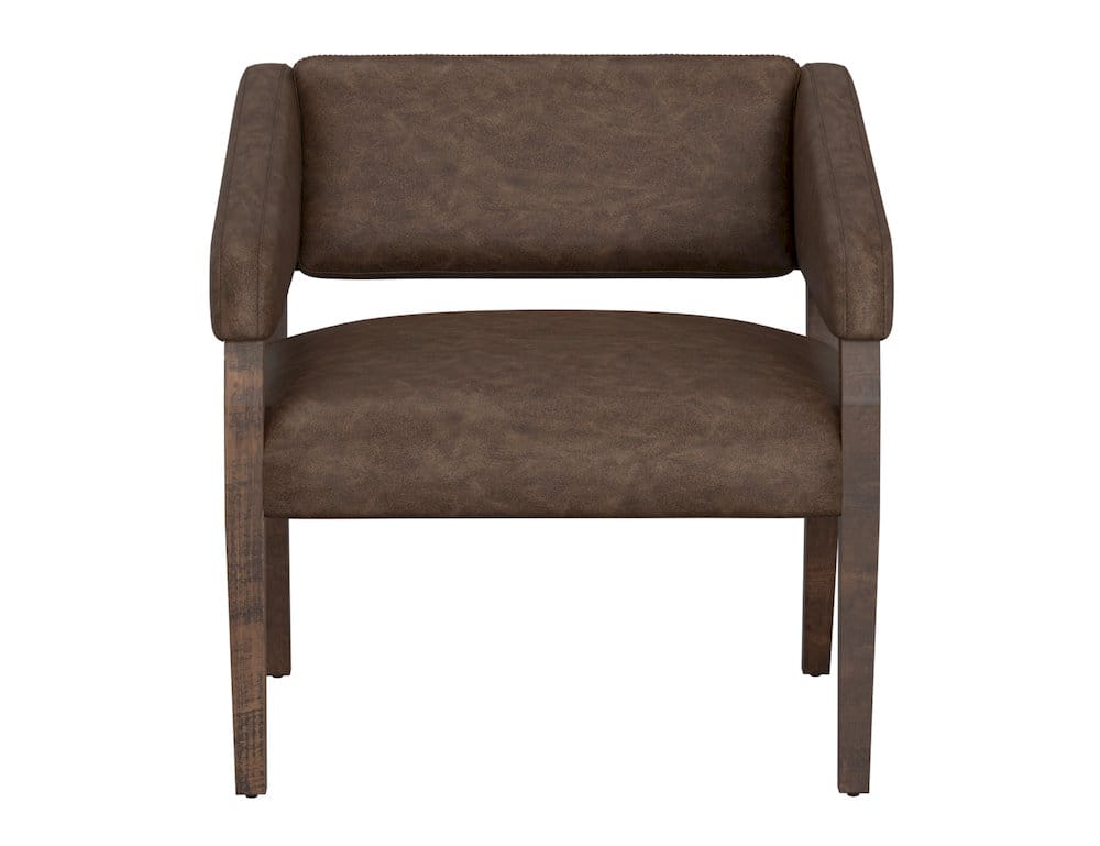IFD  - Murcia  - Wooden Frame, Armchair  - Brown  - IUP221-ACH-212 view 2