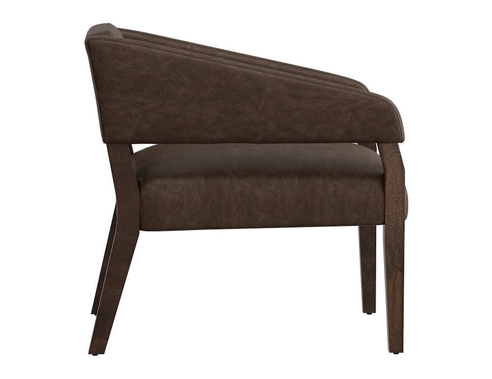 IFD  - Murcia  - Wooden Frame, Armchair  - Brown  - IUP221-ACH-212 view 3