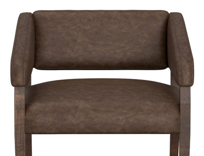 IFD  - Murcia  - Wooden Frame, Armchair  - Brown  - IUP221-ACH-212 view 5