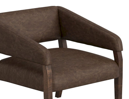 IFD  - Murcia  - Wooden Frame, Armchair  - Brown  - IUP221-ACH-212 view 6