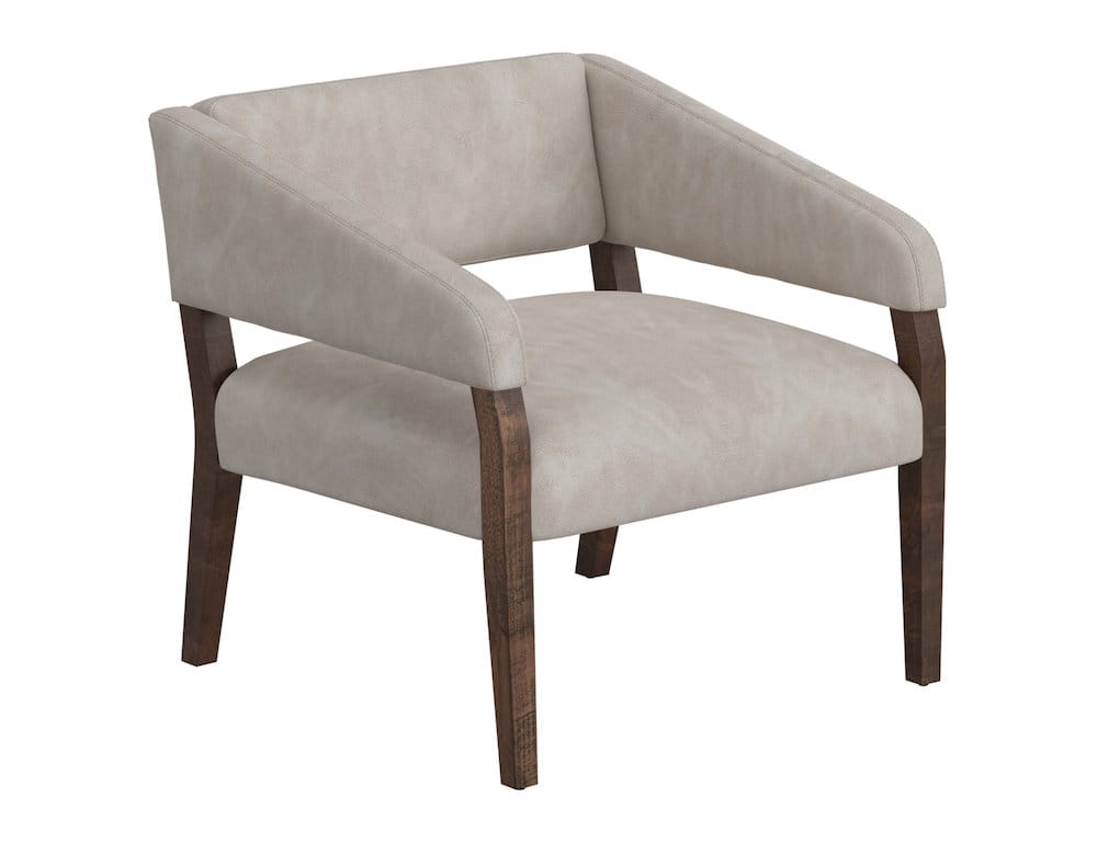 IFD  - Murcia  - Wooden Frame, Armchair  - Gray  - IUP221-ACH-210 view 1