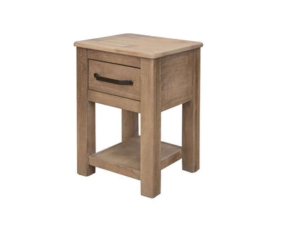 IFD - Natural Parota - 1 Drawer, Chairside Table - IFD8681CST veiw 1