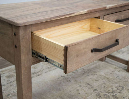IFD - Natural Parota - 1 Drawer, End Table - IFD8681END veiw 3