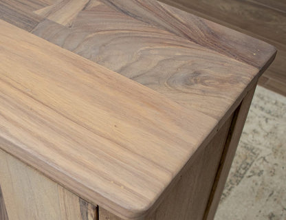 IFD  - Natural Parota  - 2 Door Fireplace TV Stand  - IFD8681EFP93 view 6