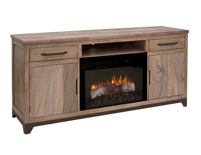 IFD  - Natural Parota  - 2 Drawer 2 Door Fireplace TV Stand  - IFD8681EFP70 view 1