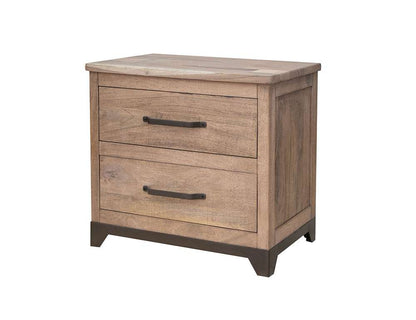 IFD - Natural Parota - 2 Drawers, Nightstand - IFD8681NTS veiw 1
