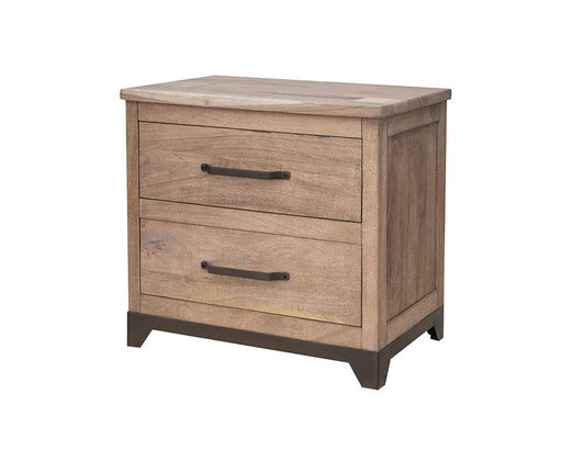 IFD - Natural Parota - 2 Drawers, Nightstand - IFD8681NTS veiw 1