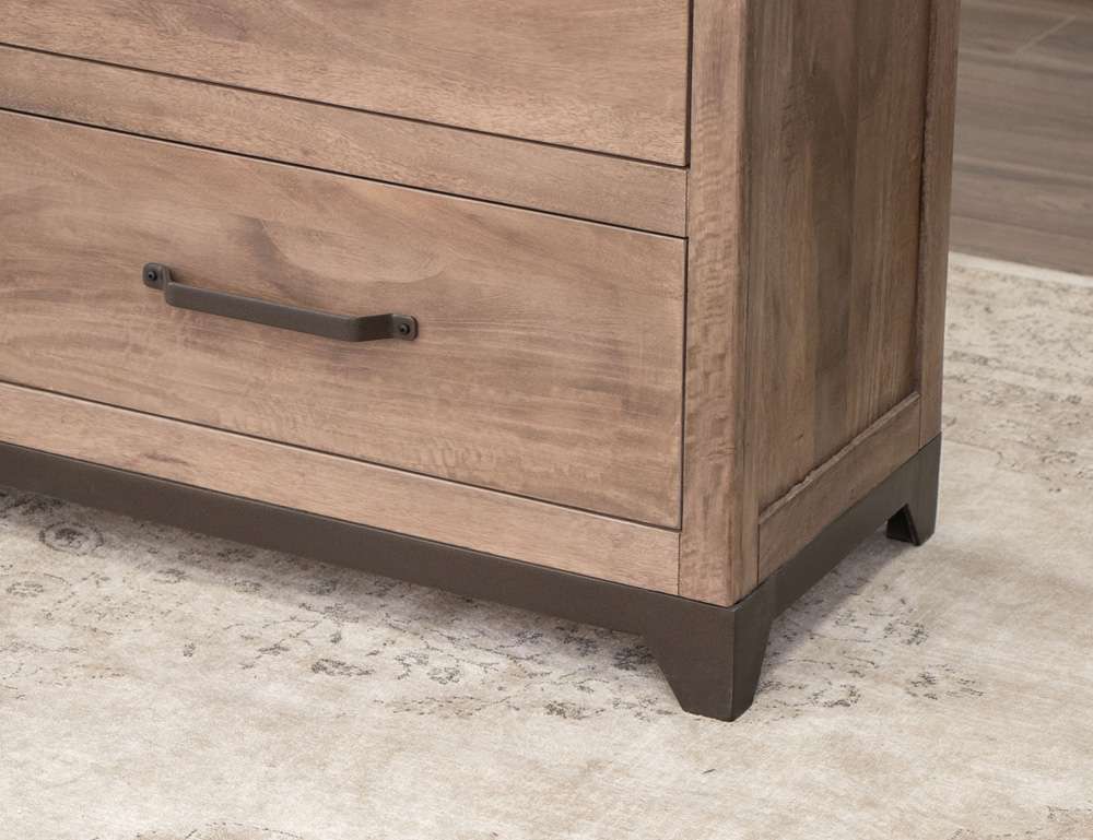 IFD - Natural Parota - 2 Drawers, Nightstand - IFD8681NTS veiw 2