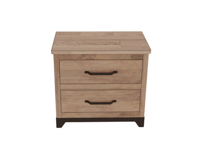 IFD - Natural Parota - 2 Drawers, Nightstand - IFD8681NTS view 3