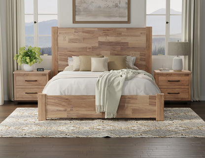 IFD - Natural Parota - 2 Drawers, Nightstand - IFD8681NTS view 4