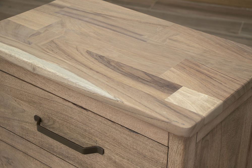 IFD - Natural Parota - 2 Drawers, Nightstand - IFD8681NTS view 5