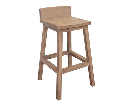 IFD - Natural Parota - 30in Wooden Barstool (Set of 2) - IFD8681BST30 veiw 1