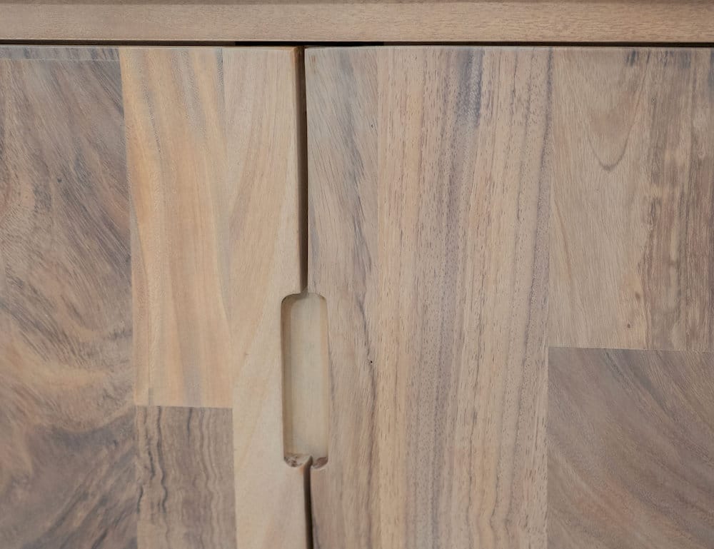 IFD  - Natural Parota  - 4 Door TV Stand 88"  - IFD8681STN88 view 4