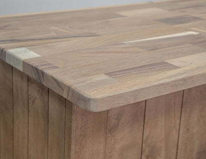 IFD - Natural Parota - 4 Door Wooden Bar - IFD8681BAR veiw 5