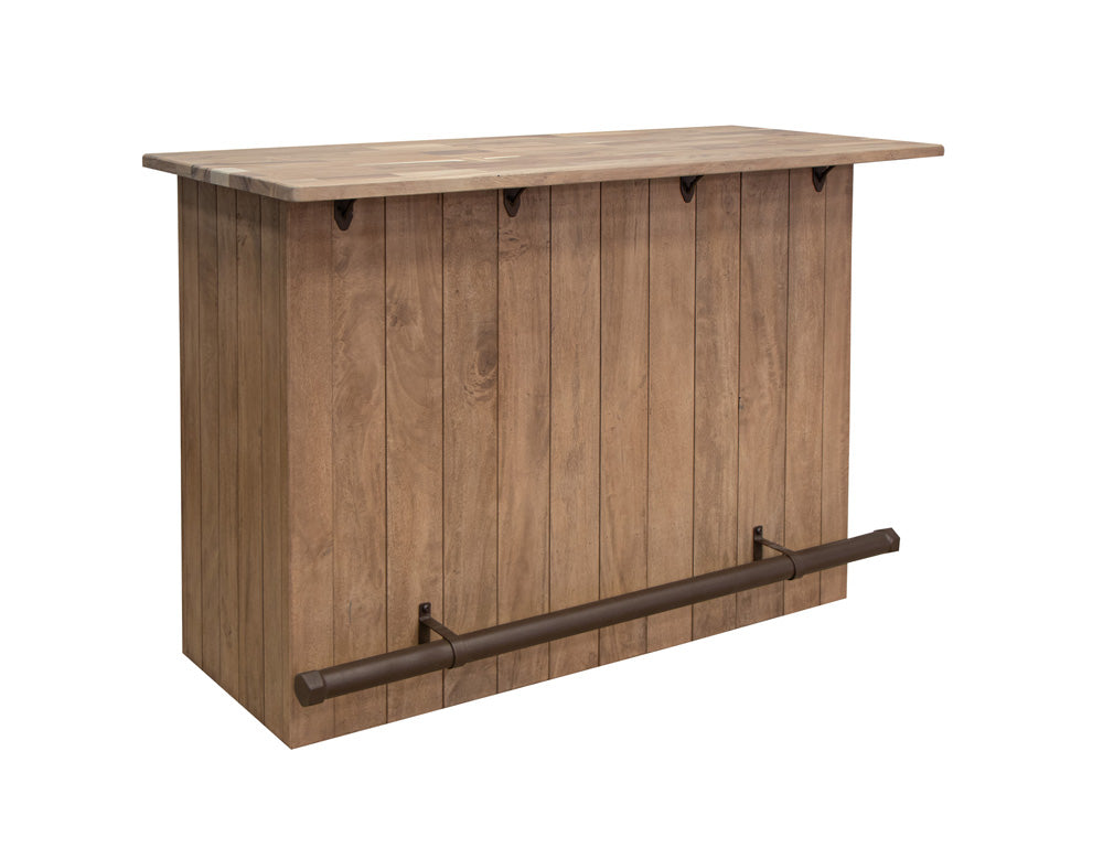 IFD - Natural Parota - 4 Door Wooden Bar - IFD8681BAR view 1