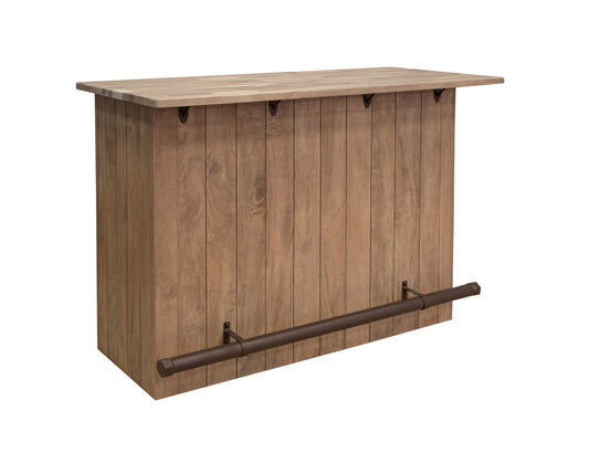 IFD - Natural Parota - 4 Door Wooden Bar - IFD8681BAR view 1