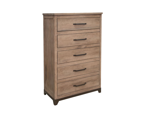 IFD - Natural Parota - 5 Drawers, Chest - IFD8681CHT view 1