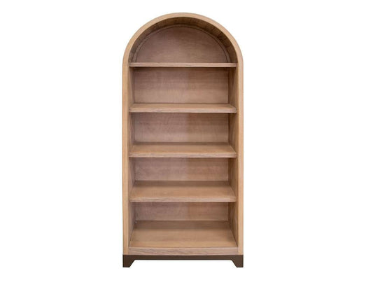 IFD - Natural Parota - 5 Shelves Bookcase - IFD8681BKS veiw 1