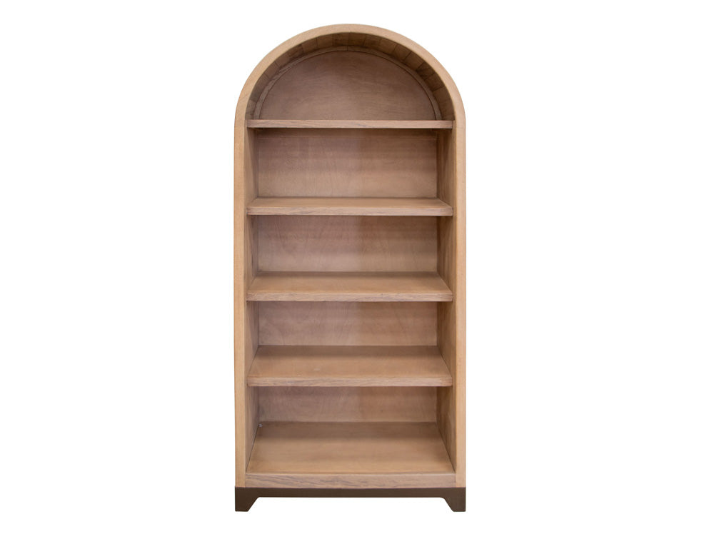 IFD - Natural Parota - 5 Shelves Bookcase - IFD8681BKS view 1