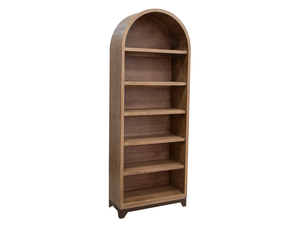 IFD - Natural Parota - 6 Shelves Bookcase - IFD8682BKS view 1
