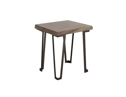 IFD  - Natural Parota  - Chairside Table  - IFD8682CST view 1