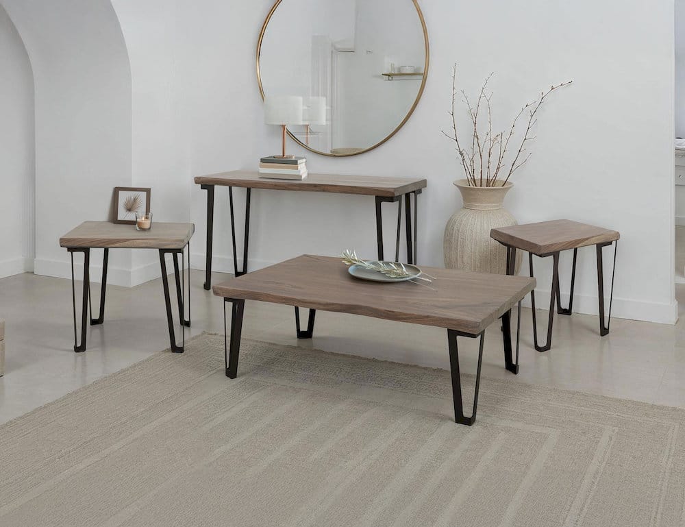 IFD  - Natural Parota  - Chairside Table  - IFD8682CST view 3