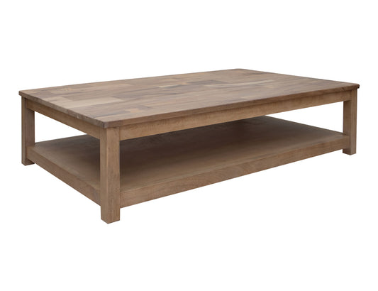 IFD - Natural Parota - Deluxe Cocktail Table - IFD8681CKTDL view 1