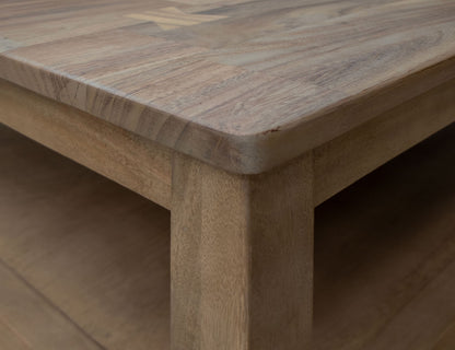 IFD - Natural Parota - Deluxe Cocktail Table - IFD8681CKTDL view 3
