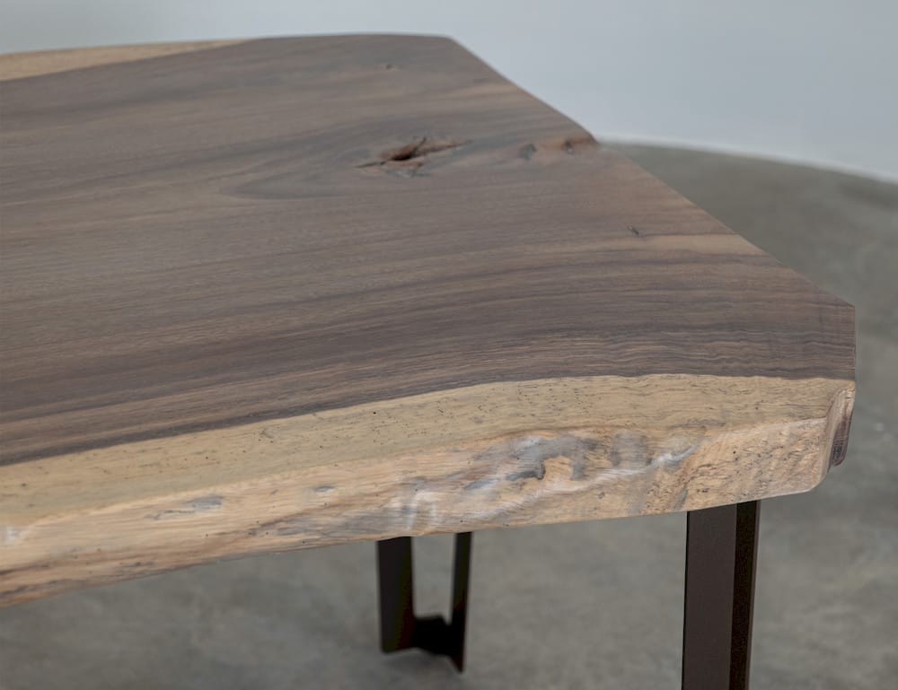 IFD - Natural Parota Rectangular Table (Live edge) - IFD8682DINTBL view 4